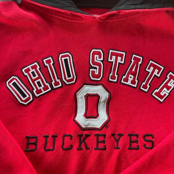 #276 VINTAGE OHIO STATE BUCKEYES HOODIE - Picture 3 of 13